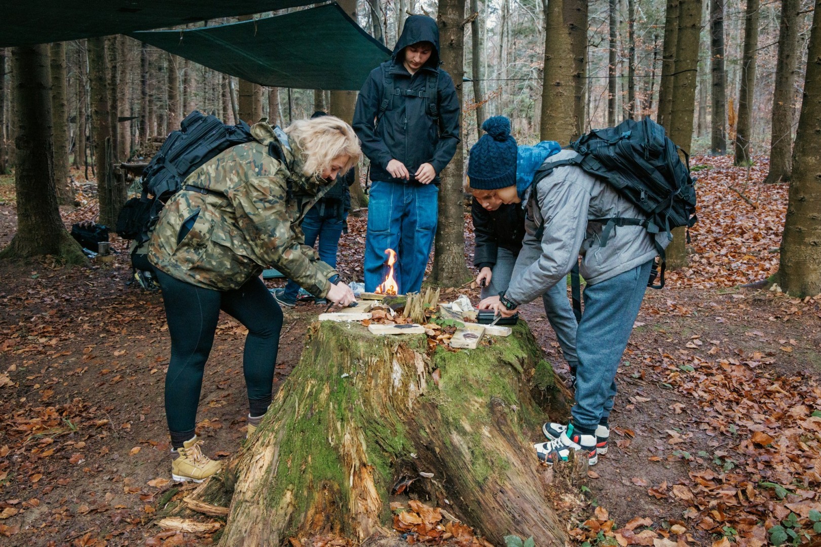 WARSZTATY SURVIVALOWE, PIERWSZEJ POMOCY, EWAKUACJI